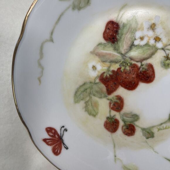 Coalport England Bone China Salad Plate, Smooth Edge 8 1/8 Inches - Picture 3 of 5